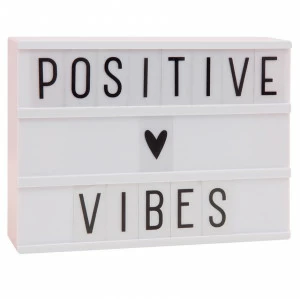 Наборное световое панно Lightbox, розовое LITTLE LOVELY COMPANY  00-3830912 Белый;розовый