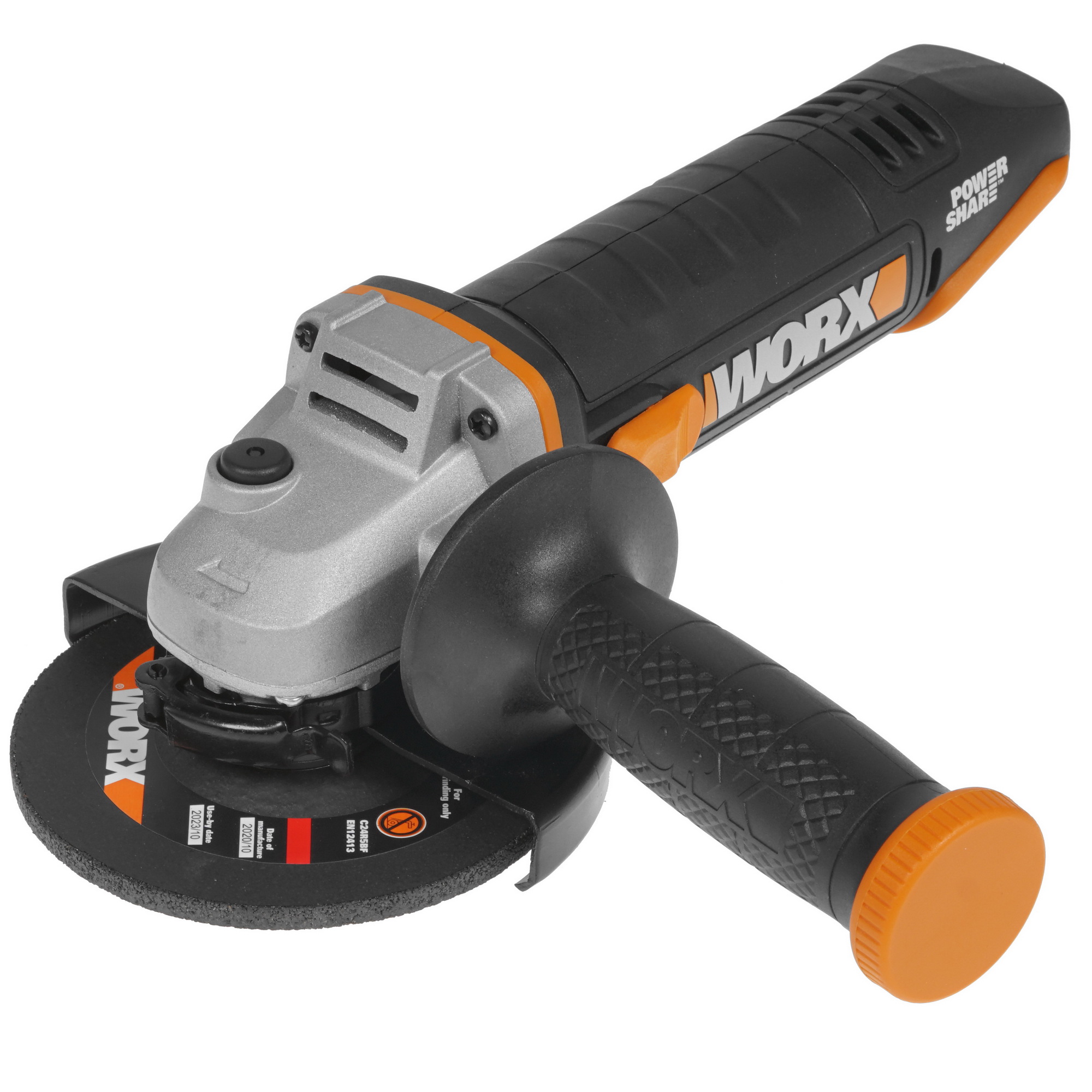 Углошлифовальная машина (УШМ) Worx WX803.9 PowerShare 20V  , Без ЗУ, Без АКБ 8199936 STDN-0021769