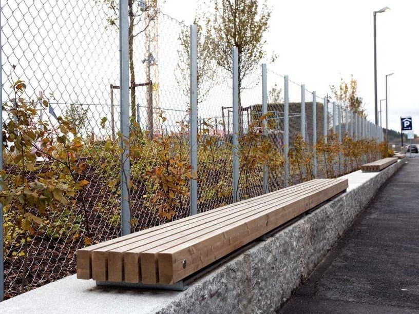 VESTRE Скамейка из сосны без спинки sun-id-1404206 - Вид №7