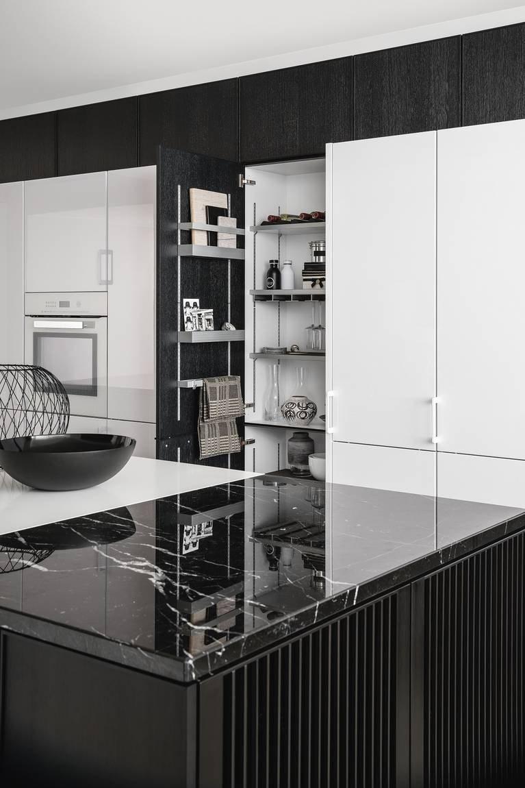 SieMatic Кухня без ручек из дерева и стали sun-id-1442859 - Вид №6