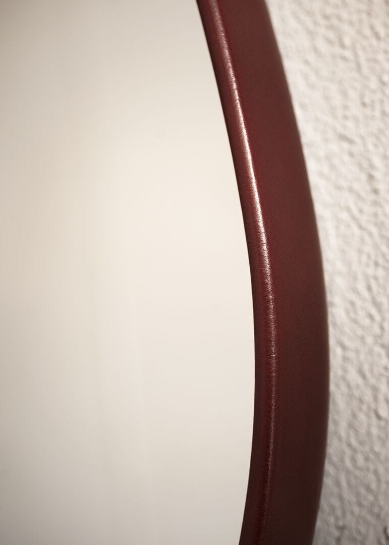 Зеркало в кожаной оправе Baxter FLUID ARCH-00152966 - Вид №7