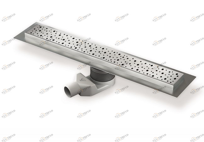 Цельнонержавеющий желоб ALPEN Drops ALP N 650 D1 