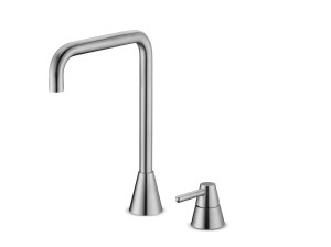 Смеситель для раковины из нержавеющей стали с 2 отверстиями