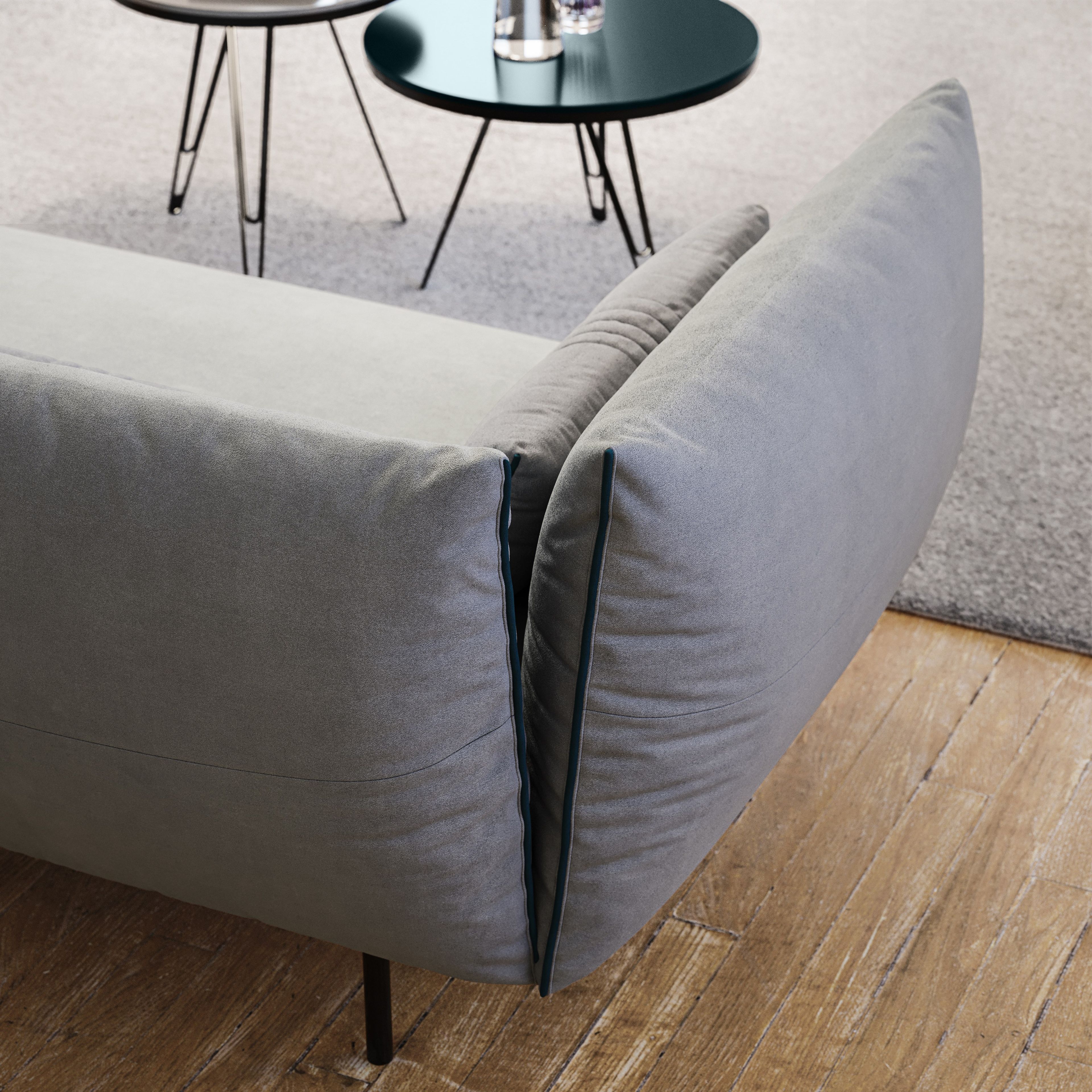 Тканевый диван с полуостровом Liu Jo Living Collection ICE BREAKER ARCH-00105056 - Вид №11