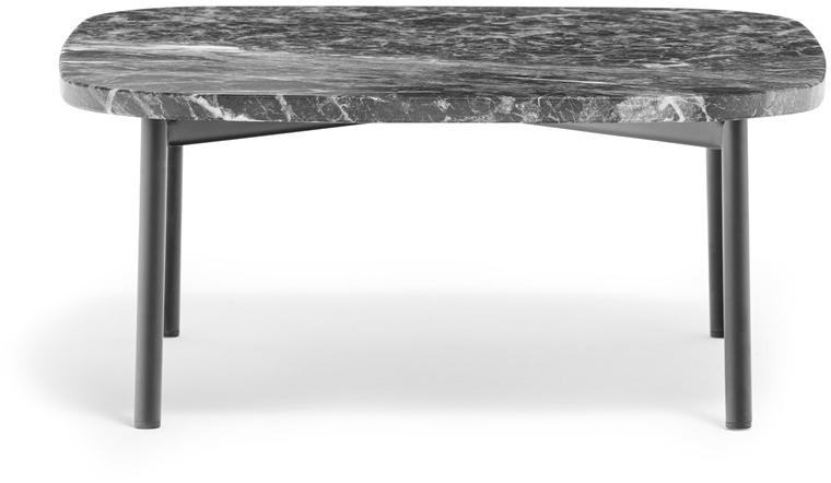 Pedrali Квадратный мраморный журнальный столик Buddy sun-id-1390375 - Вид №4