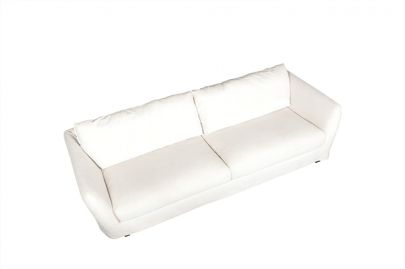 Диван Viktoria прямой белый со съемный чехлом SITS VIKTORIA 192409 Белый  - Вид №5