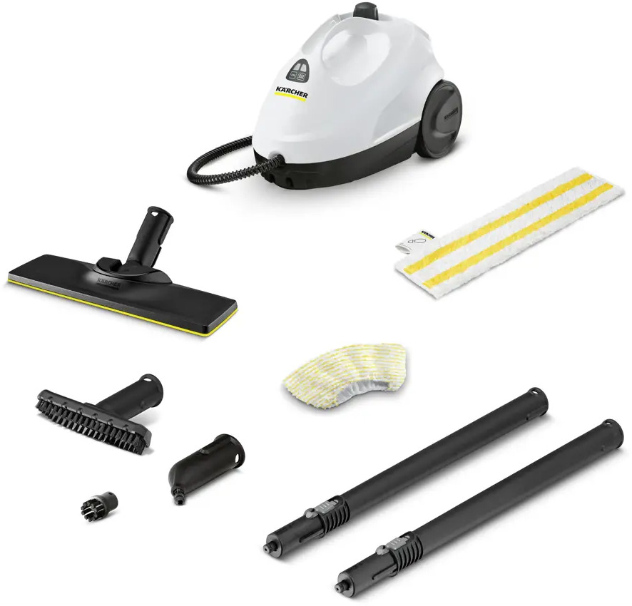 89356022 Пароочиститель Karcher SC 2 EasyFix 1500 Вт 3.2 бар цвет белый STLM-1116097