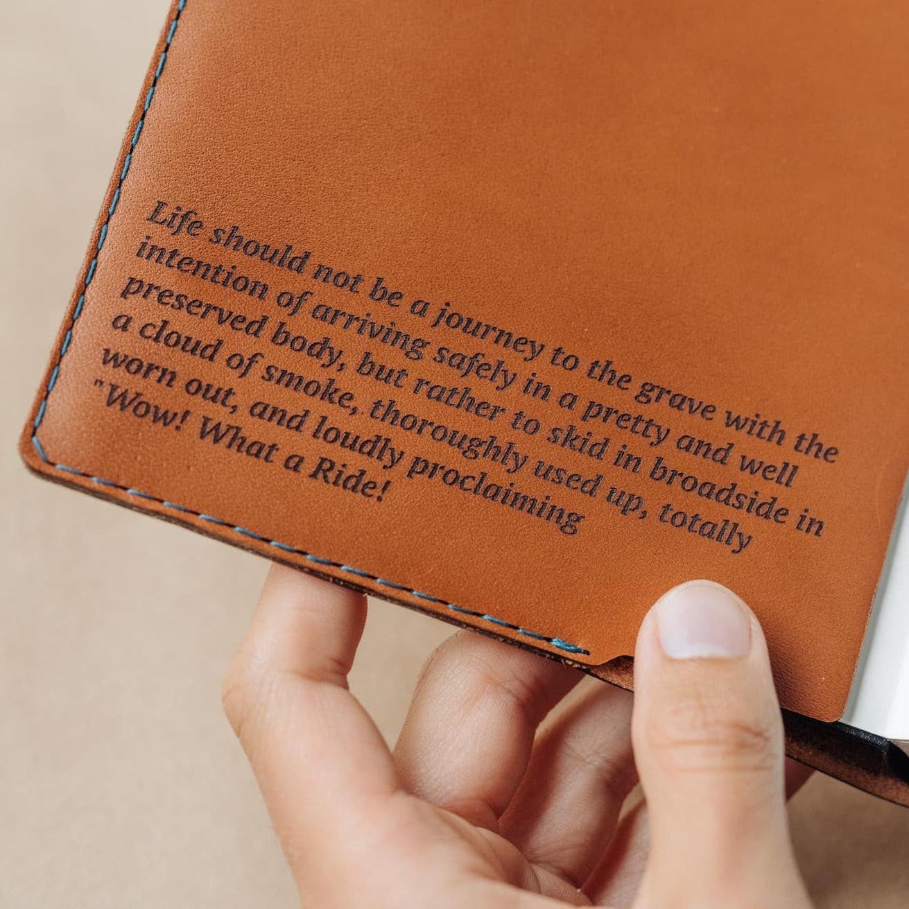 M907-DOT Блокнот Moleskine Classic в твердом переплете - с точками Wingback  - Вид №7