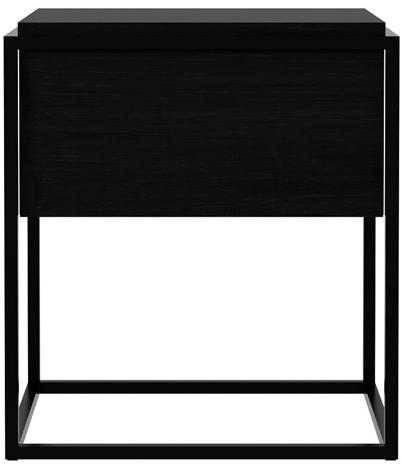 Ethnicraft Прямоугольная прикроватная тумбочка из дуба с ящиками Monolit 26869/26868/26870 - Вид №5