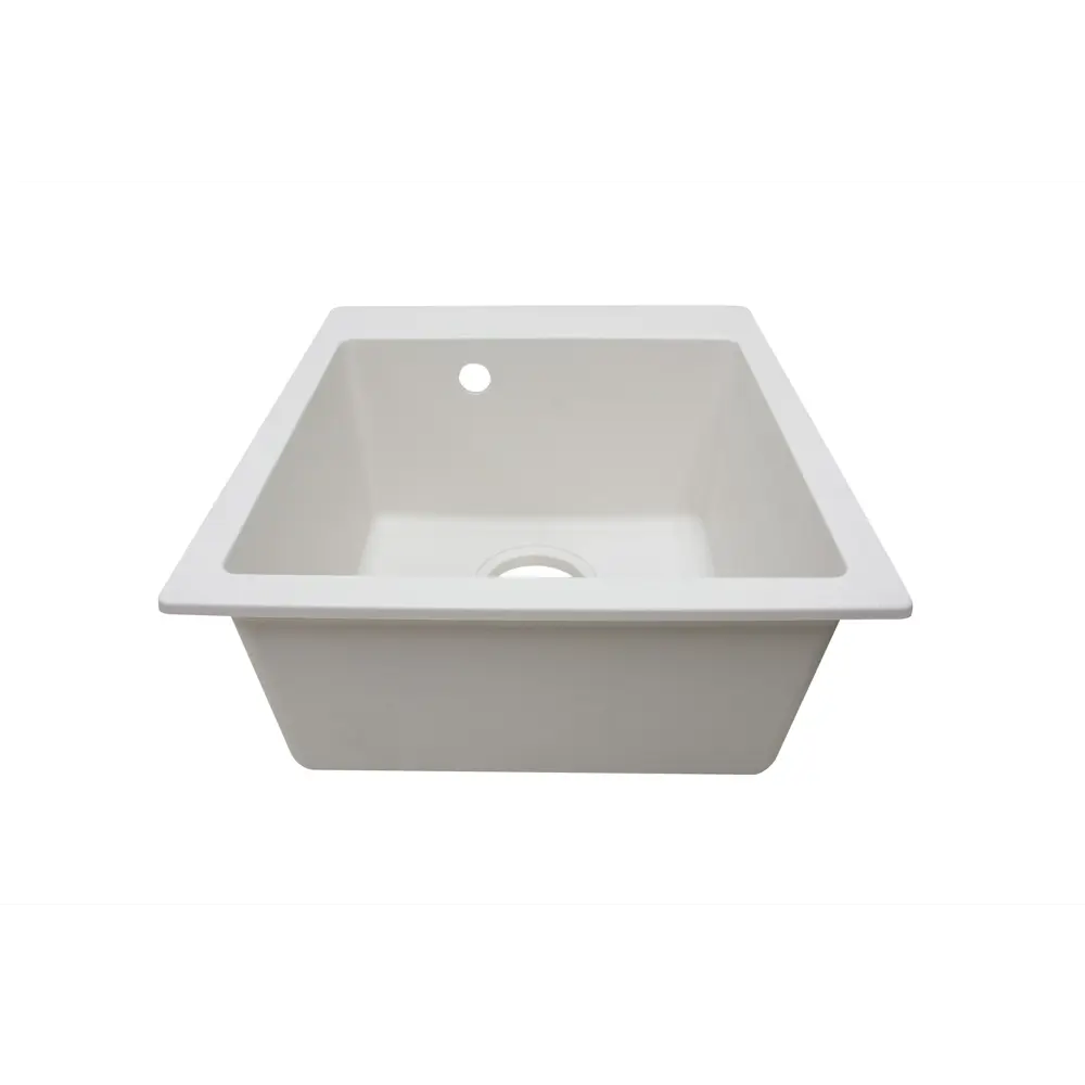 Кухонная мойка DELINIA кварцевая врезная 43×48 см цвет Жасмин 87795681 STLM-0075722 - Вид №4