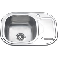 189 мойка MLN 6349А вр декор 0,6/160 (*12) MELANA 