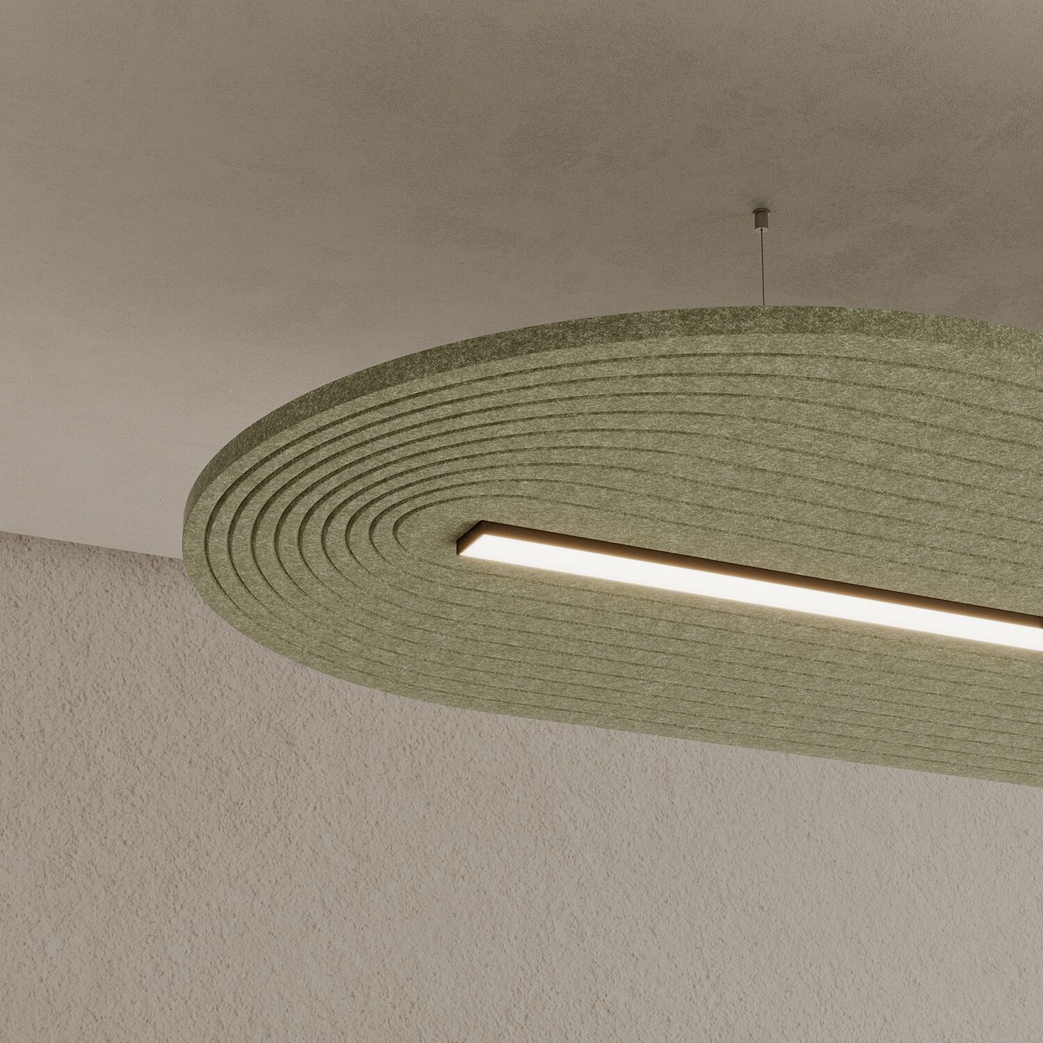 Светодиодный акустический подвесной светильник PROLICHT SERENII ROUND ARCH-00135794 - Вид №3