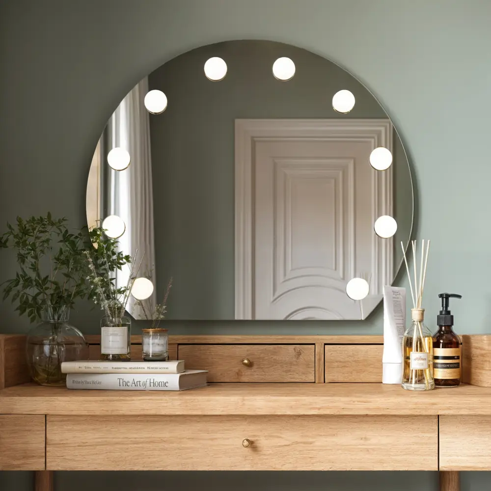 Профессиональное гримерное зеркало 70x60 см с подсветкой 89438718 Santreyd STLM-1584973