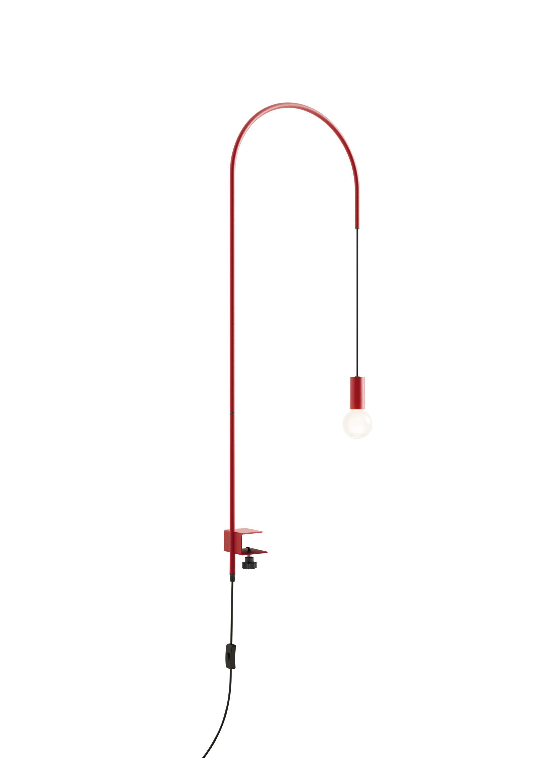 Металлическая светодиодная настольная лампа с зажимом Zafferano провод ARCH-00146015 - Вид №5