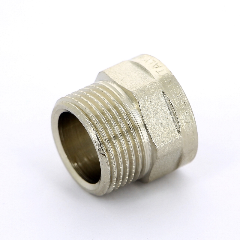 Переходник НВ никелированный TIEMME 3/4"x1/2" 1500364 - Вид №2