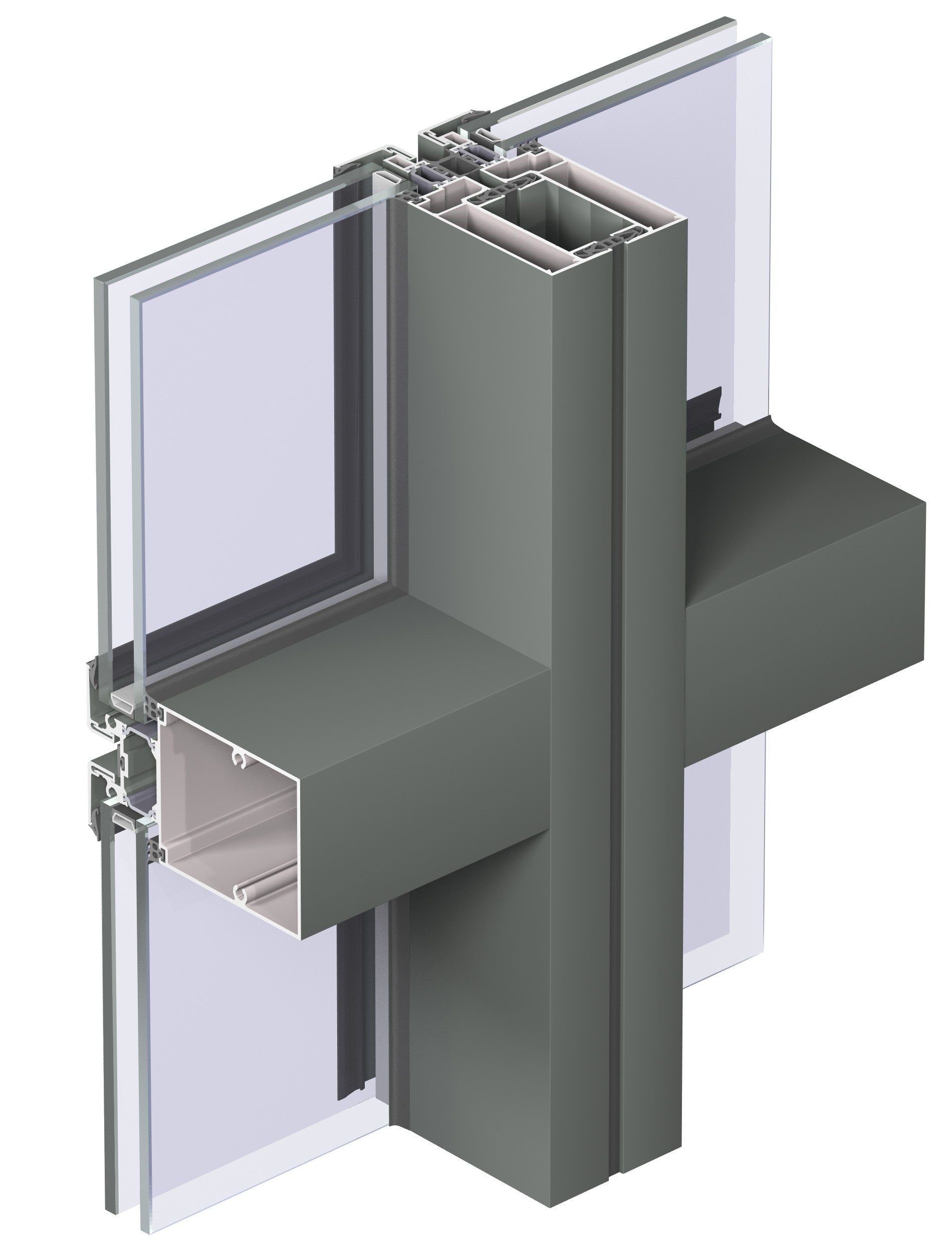 Алюминиевая система навесной стены Reynaers Aluminium ConceptWall ARCH-00093759 - Вид №14