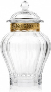 10555787 Moser Ваза с крышкой 33см "Венеция" Хрусталь бессвинцовый