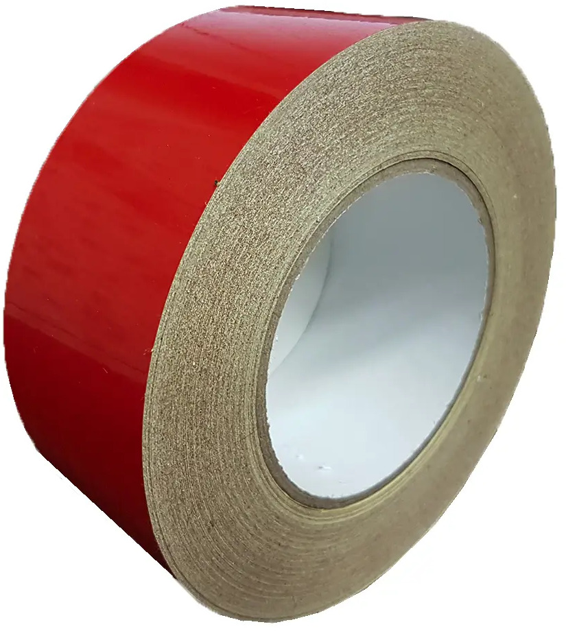 91669767 Лента сигнальная Safetystep Reflective tape 50мм х 5м красный STLM-1005874