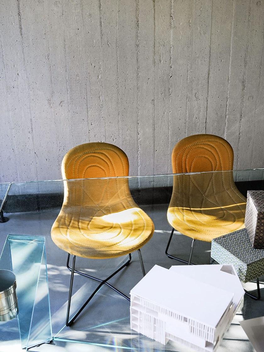 Tacchini Стул из ткани Doodle sun-id-1493255 - Вид №7