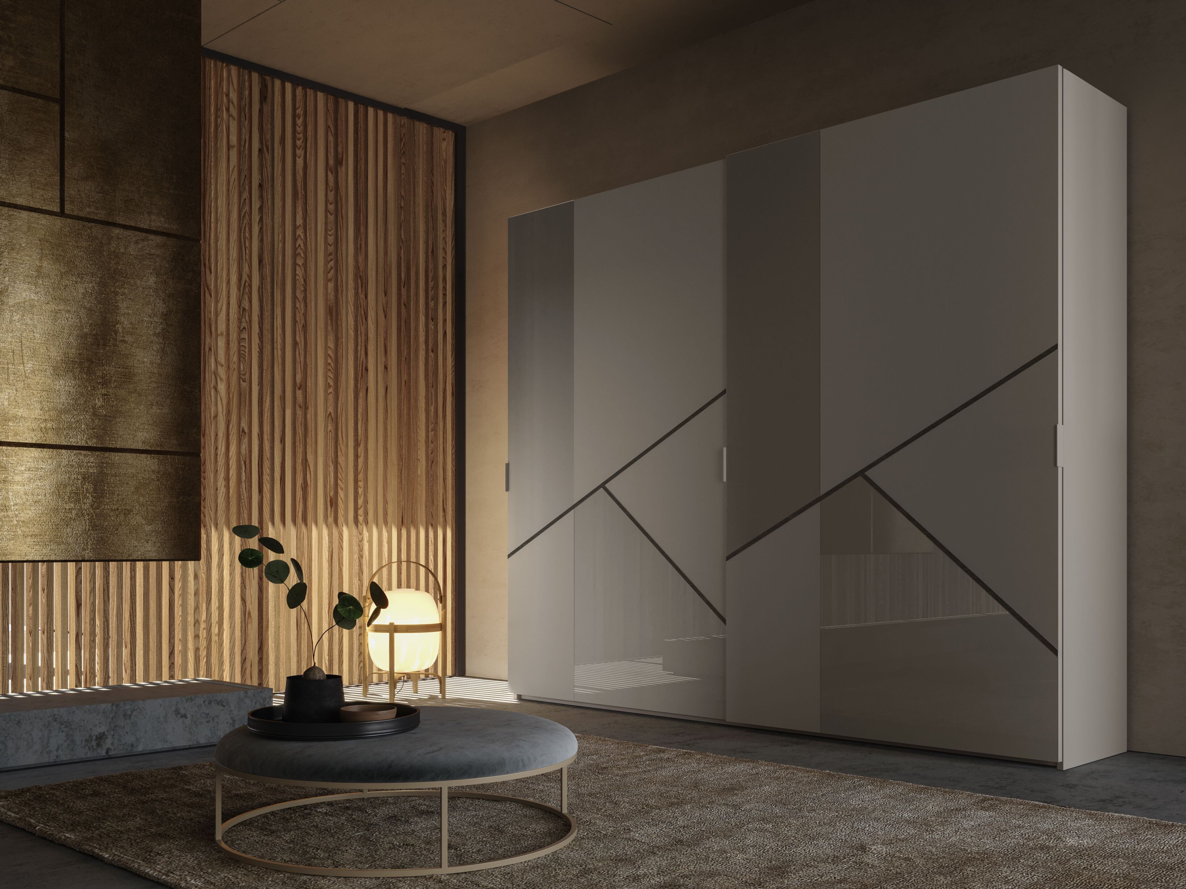 Деревянный шкаф с раздвижными дверями Voltan Аликанте ARCH-00120595