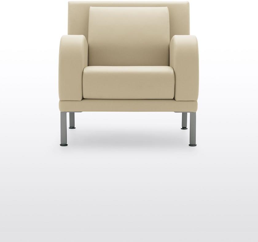 Kastel Кожаное кресло с подлокотниками Kristall sun-id-1380006 - Вид №1