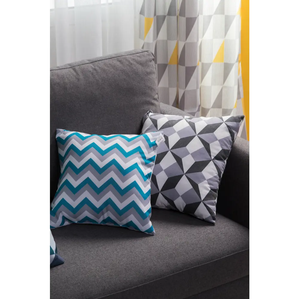 Штора на ленте «Сканди» 160х260 см хлопок/полиэстер цвет серый Altali STLM-2076348 - Вид №5