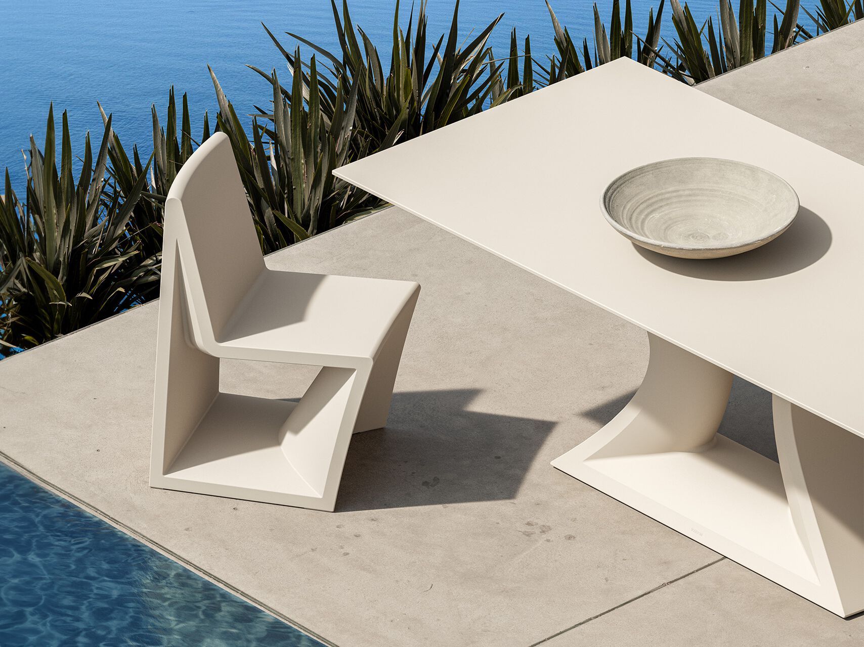 Прямоугольный садовый стол Vondom Rest ARCH-00139528 - Вид №1