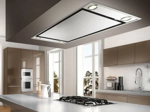 FABER Встроенная вытяжка в современном стиле из нержавеющей стали с активированным углем, класс вытяжки по периметру a