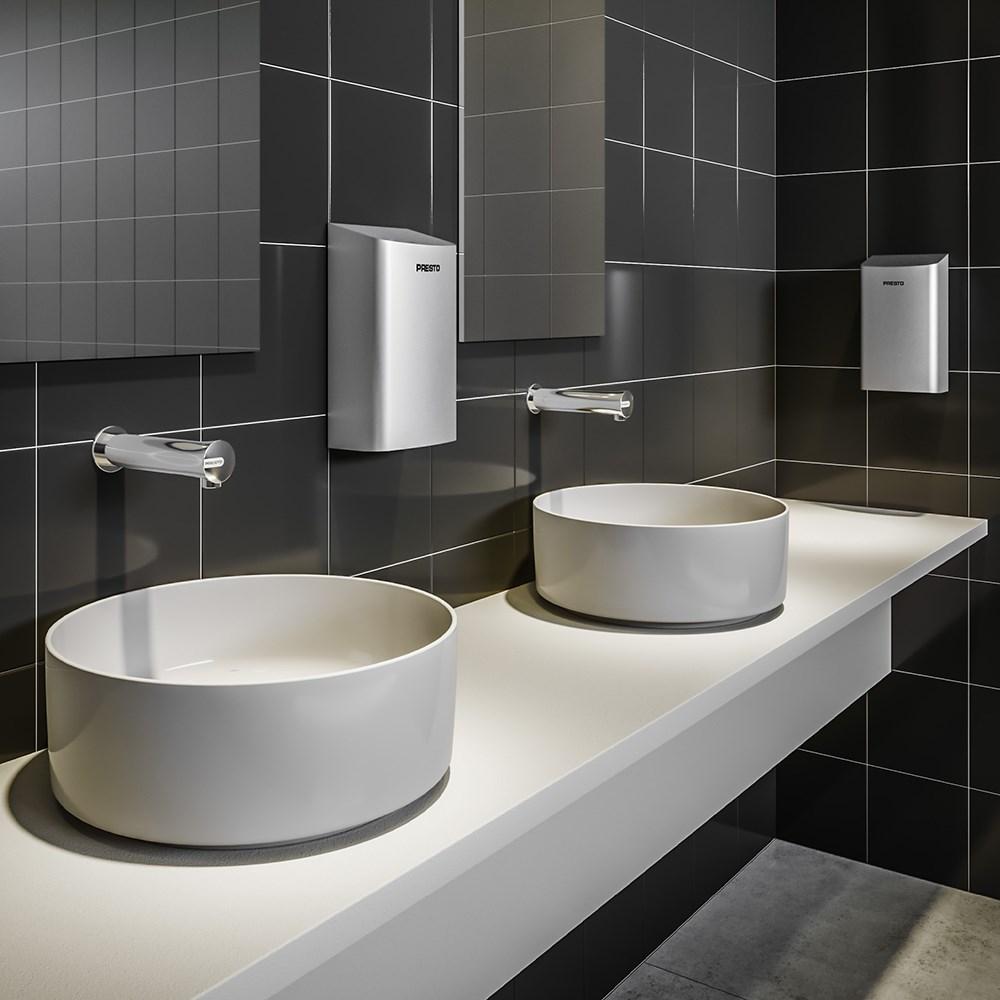 Порционный кран Presto Neo 66010 для раковины настенный 66010.0 - Вид №3