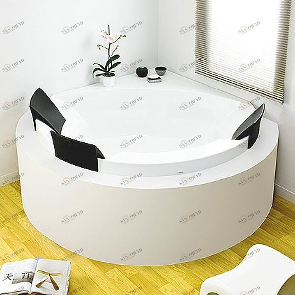 Ванна угловая AVIVA 170 см с аэромассажем Deluxe HOESCH 6619