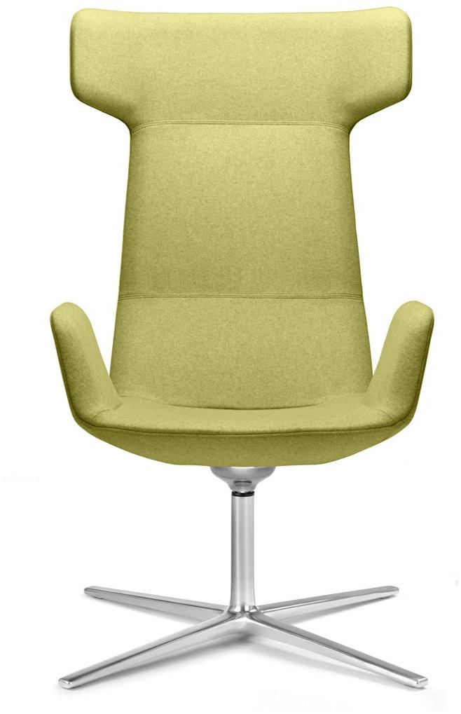 LD Seating Кресло с подголовником из ткани с 4 спицами Flexi lounge Flex xl f27 - Вид №2