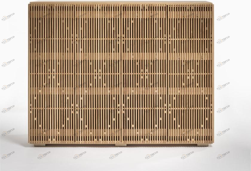 Medulum Комод из дуба с распашными дверцами Milione Mil.a / mil.b 