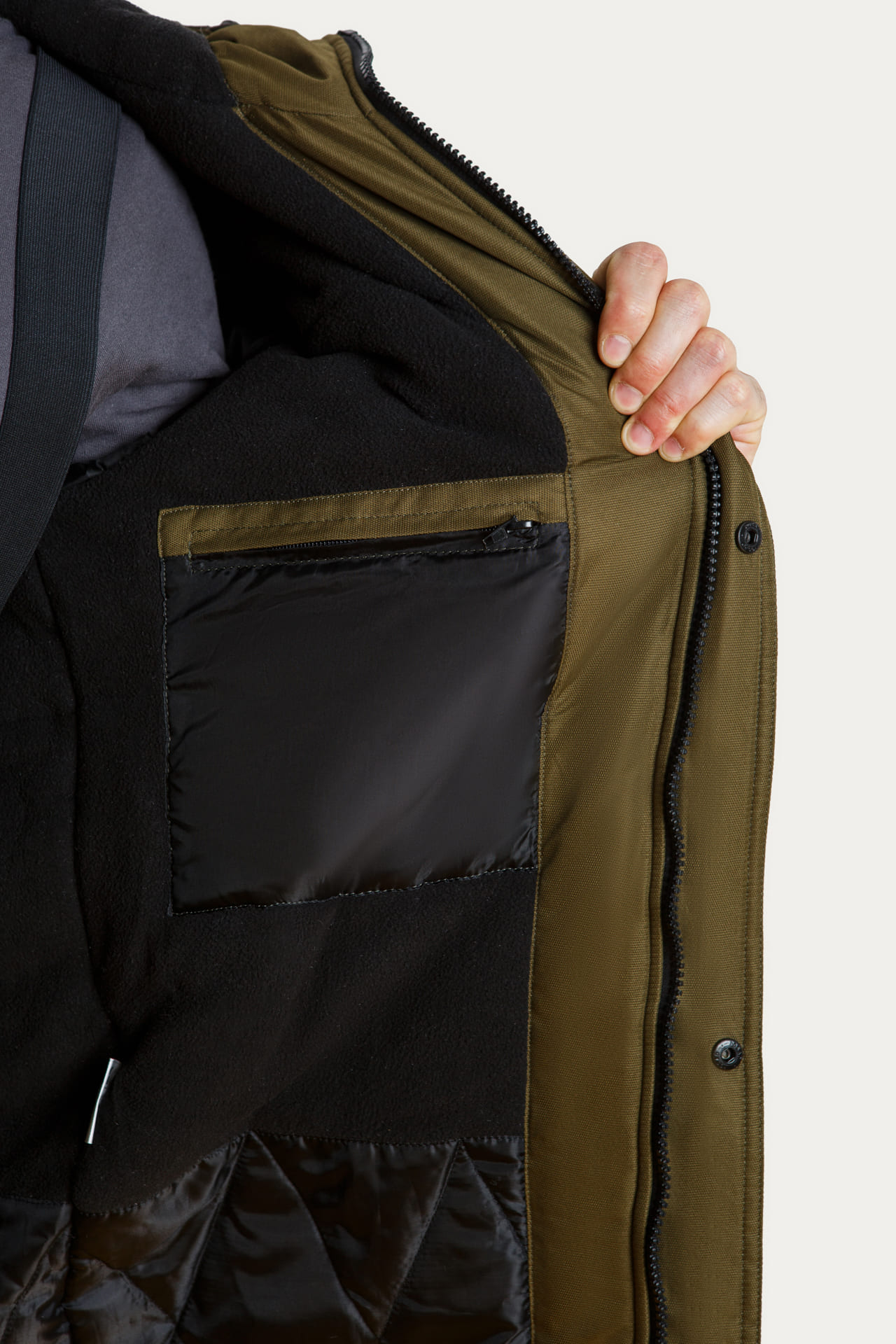 63935 Костюм  зимний хаки West Fishing  Зимняя спецодежда Santreyd  - Вид №15