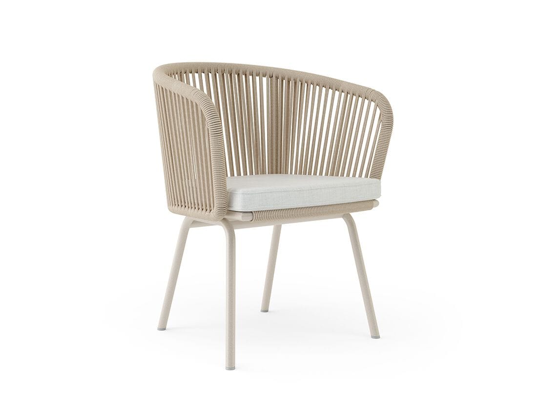 Веревочный садовый стул с подлокотниками Walters Wainscott ARCH-00066307