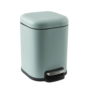 Контейнер для мусора Sensea Remix 6 л сталь цвет серо-зеленый
