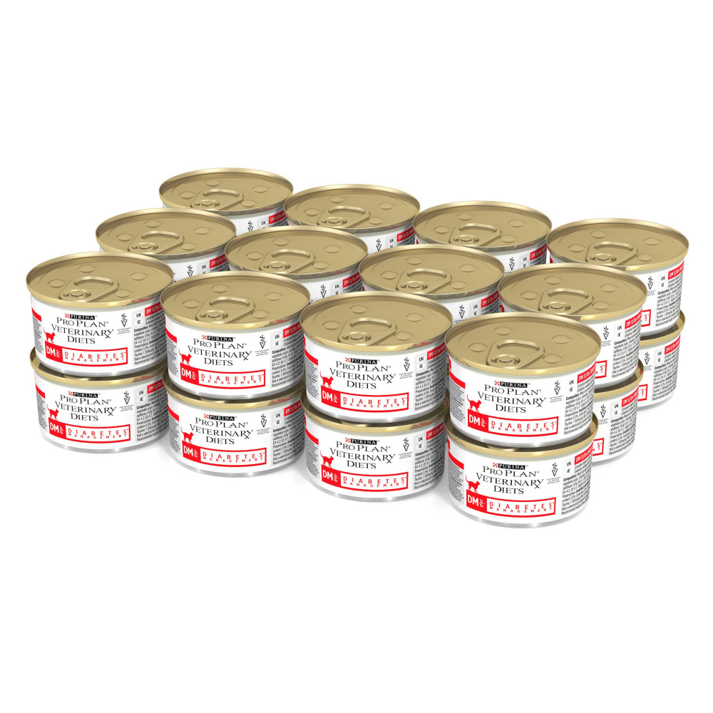 ПР0033167 Корм для кошек Veterinary Diets DM St/Ox при диабете, говядина конс. 195г Pro Plan  - Вид №10