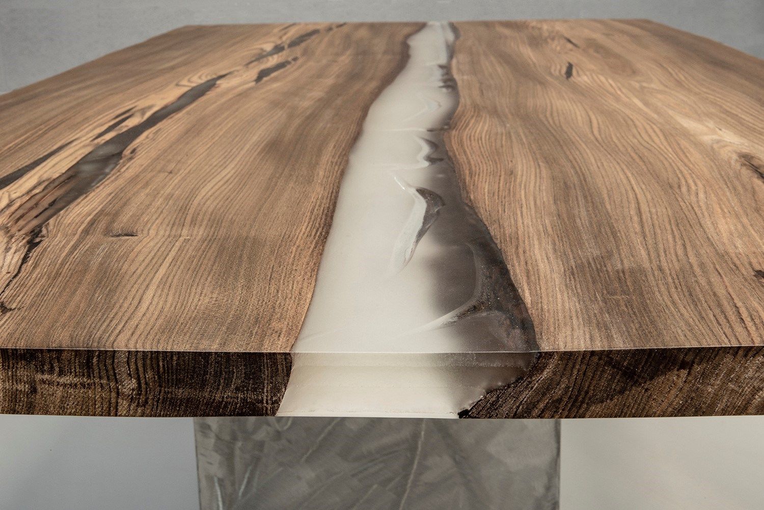 Прямоугольный стол из ископаемого дерева вяза Tabula Tabula Rarity ARCH-00138403 - Вид №2