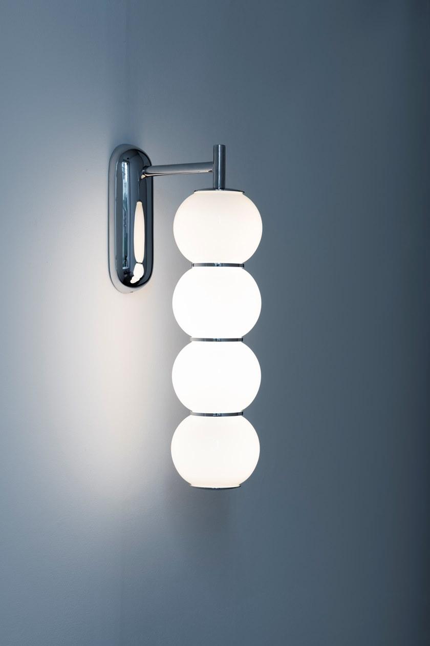 Formagenda Настенный светильник из светодиодного стекла с диммером Pearls sun-id-1461593 - Вид №6