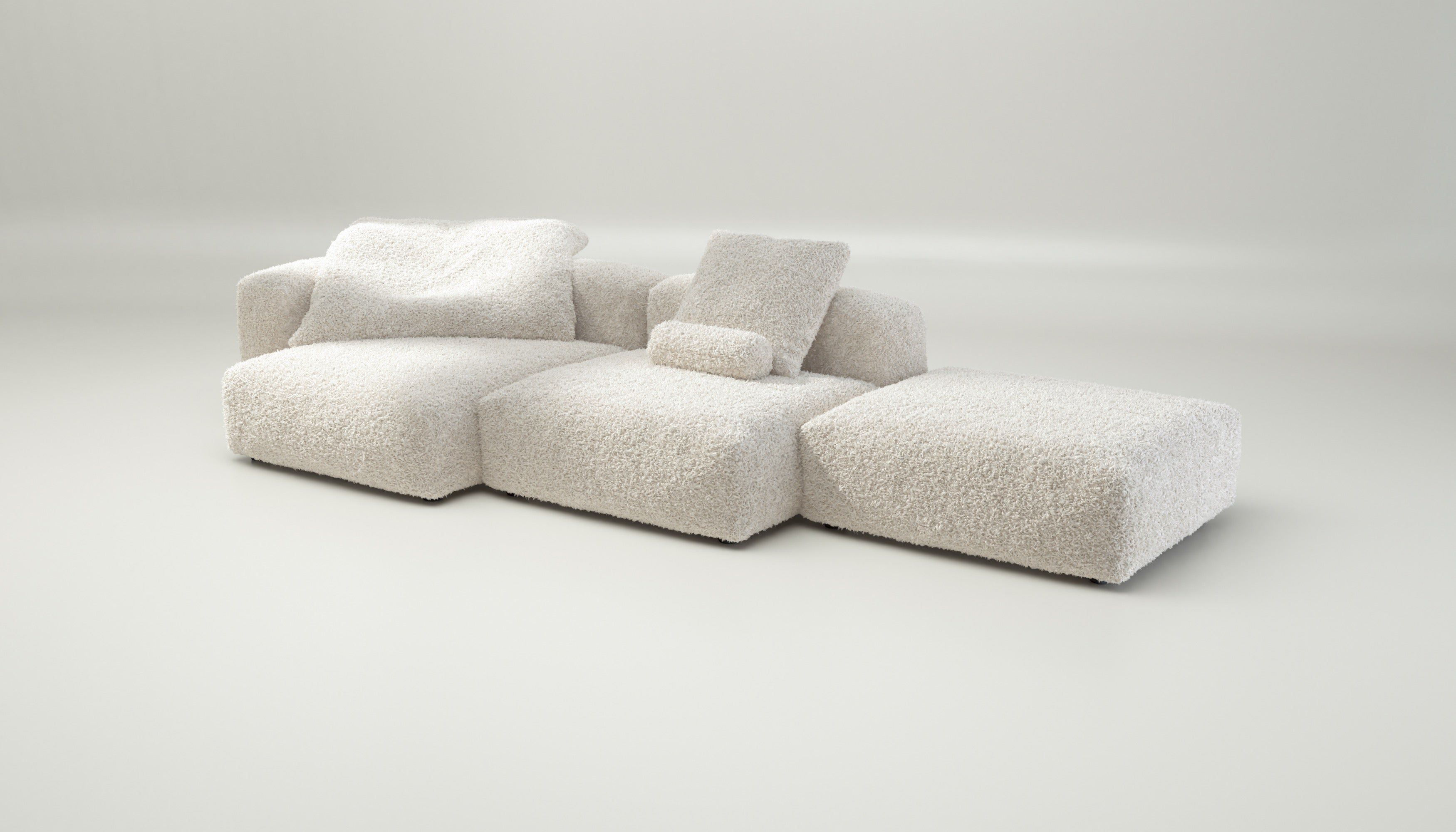 Модульный диван с полуостровом vetsak Doodle ARCH-00034311 - Вид №1