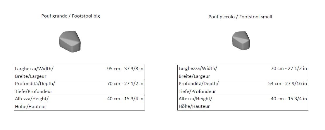 Пуф La Cividina Мода ARCH-00022424 - Вид №4