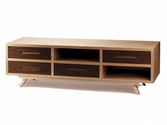 Деревянный шкаф для телевизора с ящиками Mambo Unlimited Ideas ARCH-00110017 - Вид №1