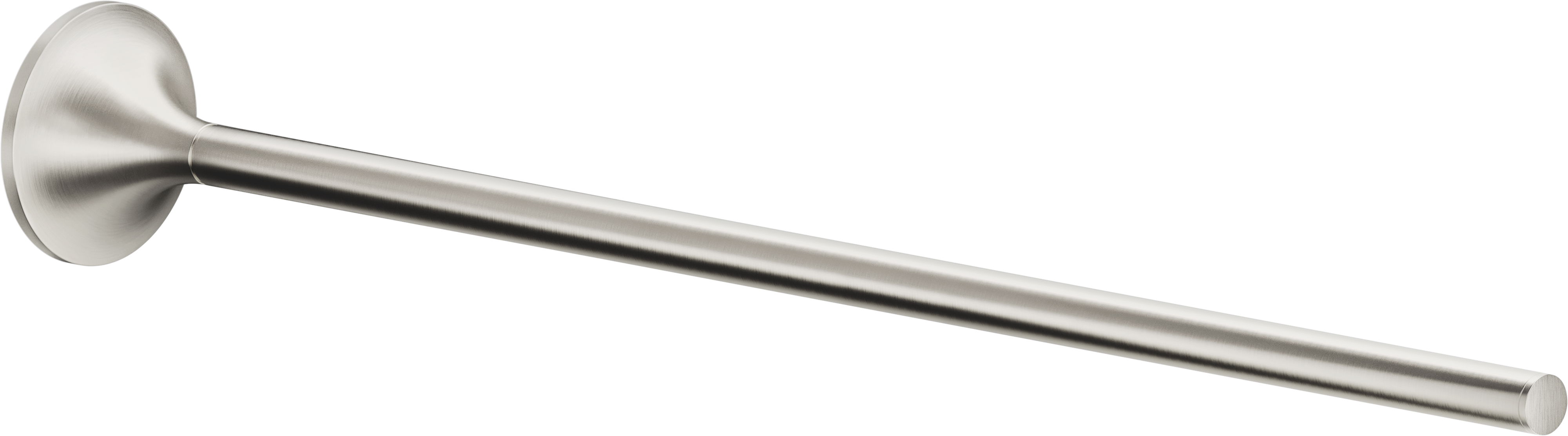 VAIA Вешалка для полотенец, цельная, неповоротная, матовая платина