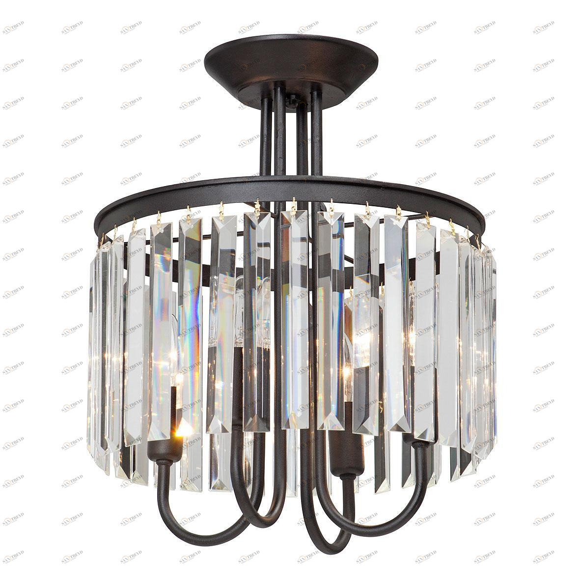 Потолочная люстра Vitaluce V5152-1/4PL VITALUCE ДИЗАЙНЕРСКИЕ 194253 Черный 