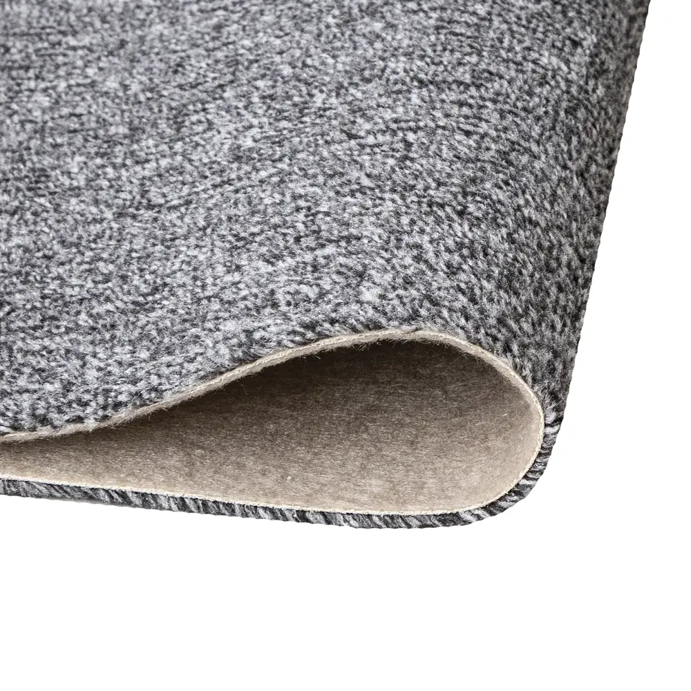 Ковровое покрытие Velvet от РОЯЛТАФТ, серый, 4 м 85831547 STLM-0065550 - Вид №2