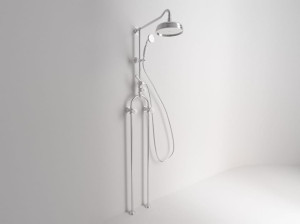 Напольная душевая колонна с переключателем с душем