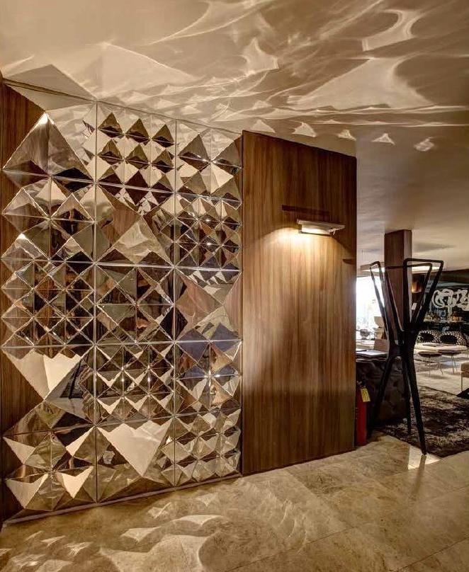 Verpan Модульная трехмерная поверхностная плитка Mirror sun-id-1360145 - Вид №7