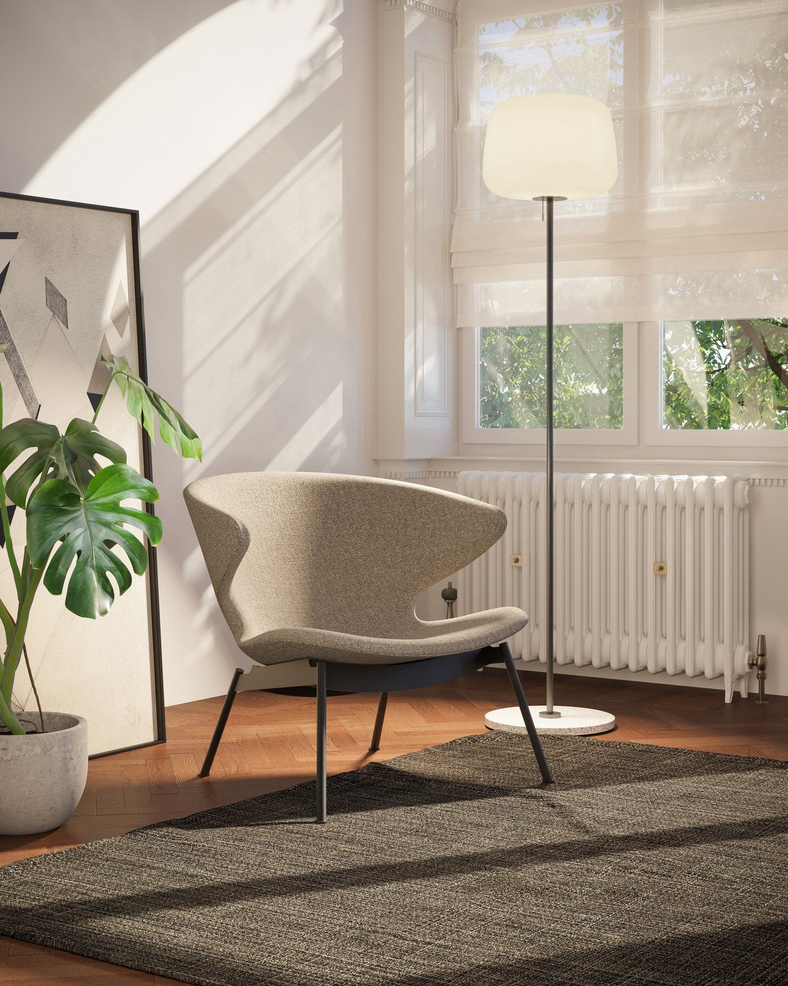 Тканевое кресло с подлокотниками Case Ella ARCH-00090851 - Вид №40