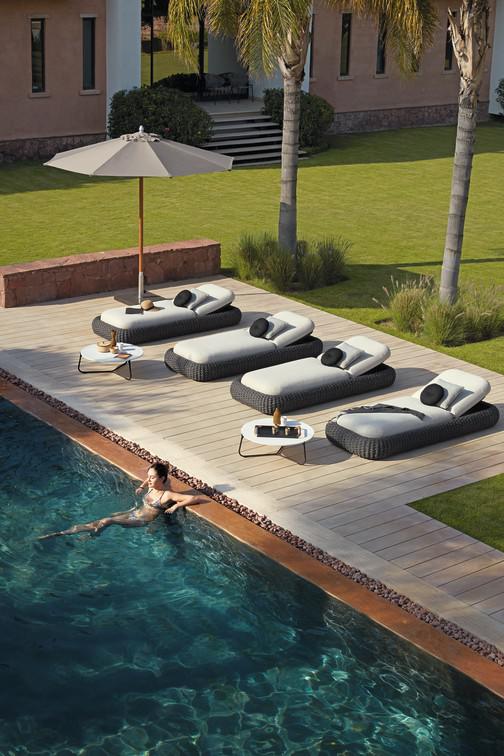 MNST646 Журнальные столики pcsts белые f8 ⌀42см Manutti Mood - Вид №6