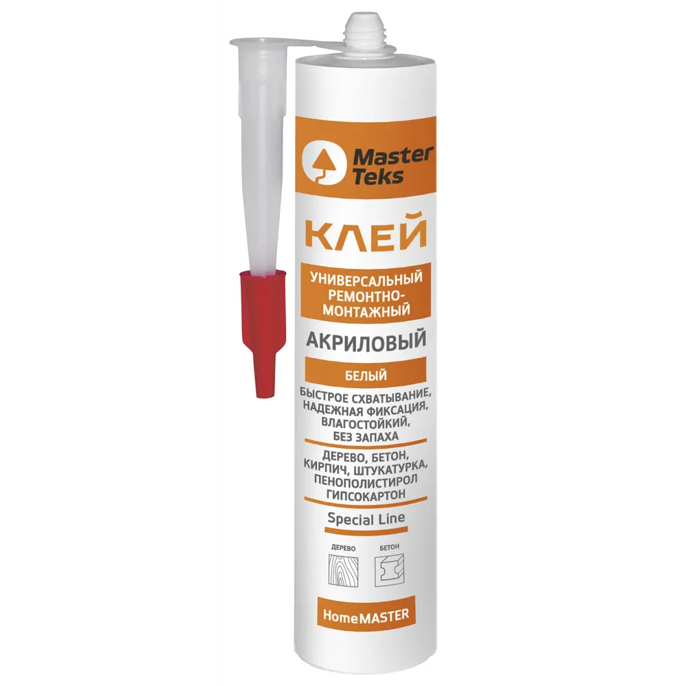 MasterTeks: Акриловый монтажный клей для прочного соединения материалов 84534381 STLM-0859646