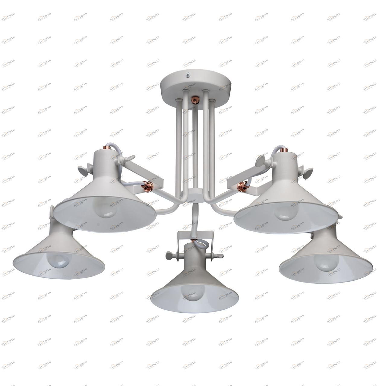 Потолочная люстра MW-Light ДаунТаун 3 691010705 MW-LIGHT ДИЗАЙНЕРСКИЕ, ДАУНТАУН 184065 Белый 